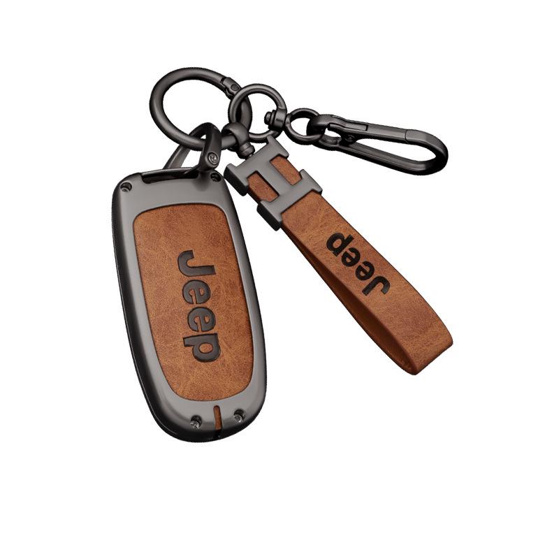 Compatible Key Cover for Jeep Compass, Grand Cherokee, Renegade, and Commander.