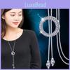 Chic And Simple Alloy Geometric Pendant Necklace For Stylish Womens Fashion