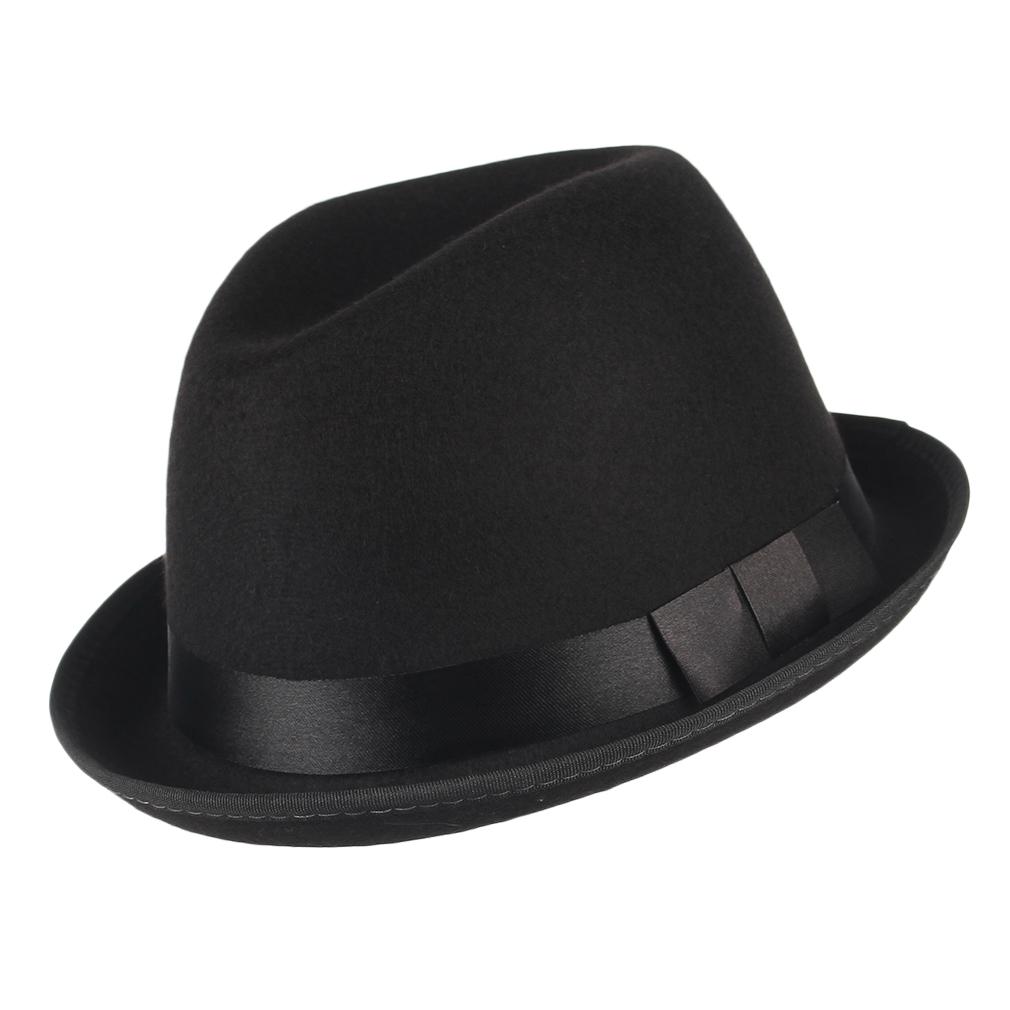 Flat top felt hat Clearance