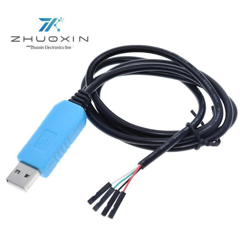 Blue PL2303TA USB to TTL RS232 Serial Port Module Cable