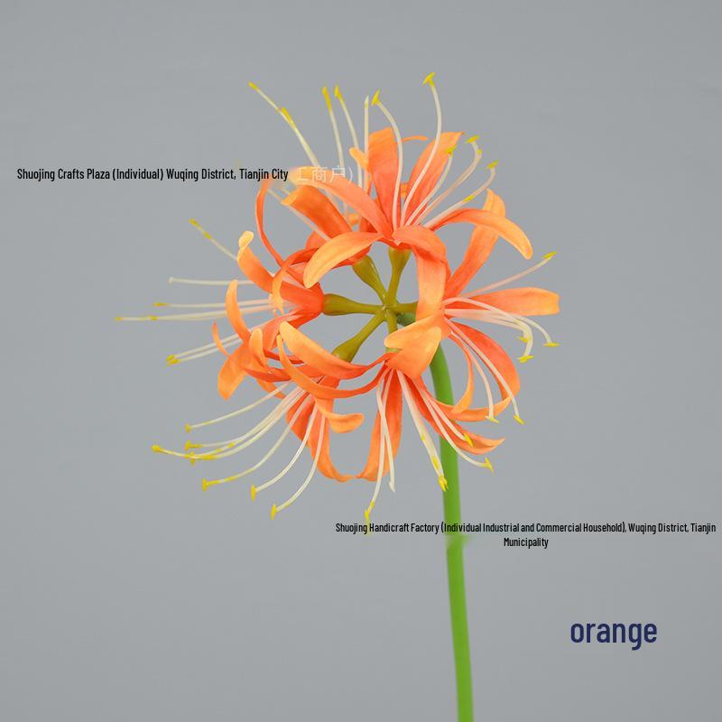 Lycoris Radiata Künstlicher Stiel für Bühnen- und Studio-Dekoration