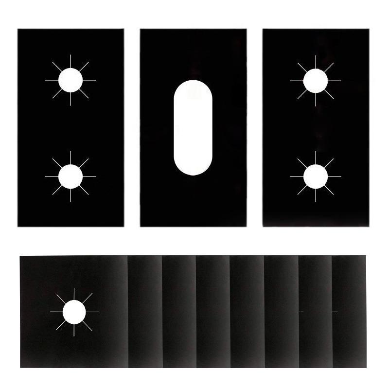 2 STÜCKE/3 STÜCKE Haushalt Verbrühschutz Herdmatte Küche Gasmatte Teflon Gaskochfeld Schutzmatte Anti-Öl und Anti-Fouling Gasmatte