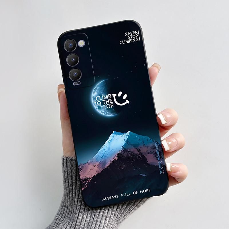 For Tecno Camon 18P Phone Case Shockproof Cover Cute Cartoon Love Heart Soft Funda For Tecno Camon 18 Premier Camon18 18i Bumper