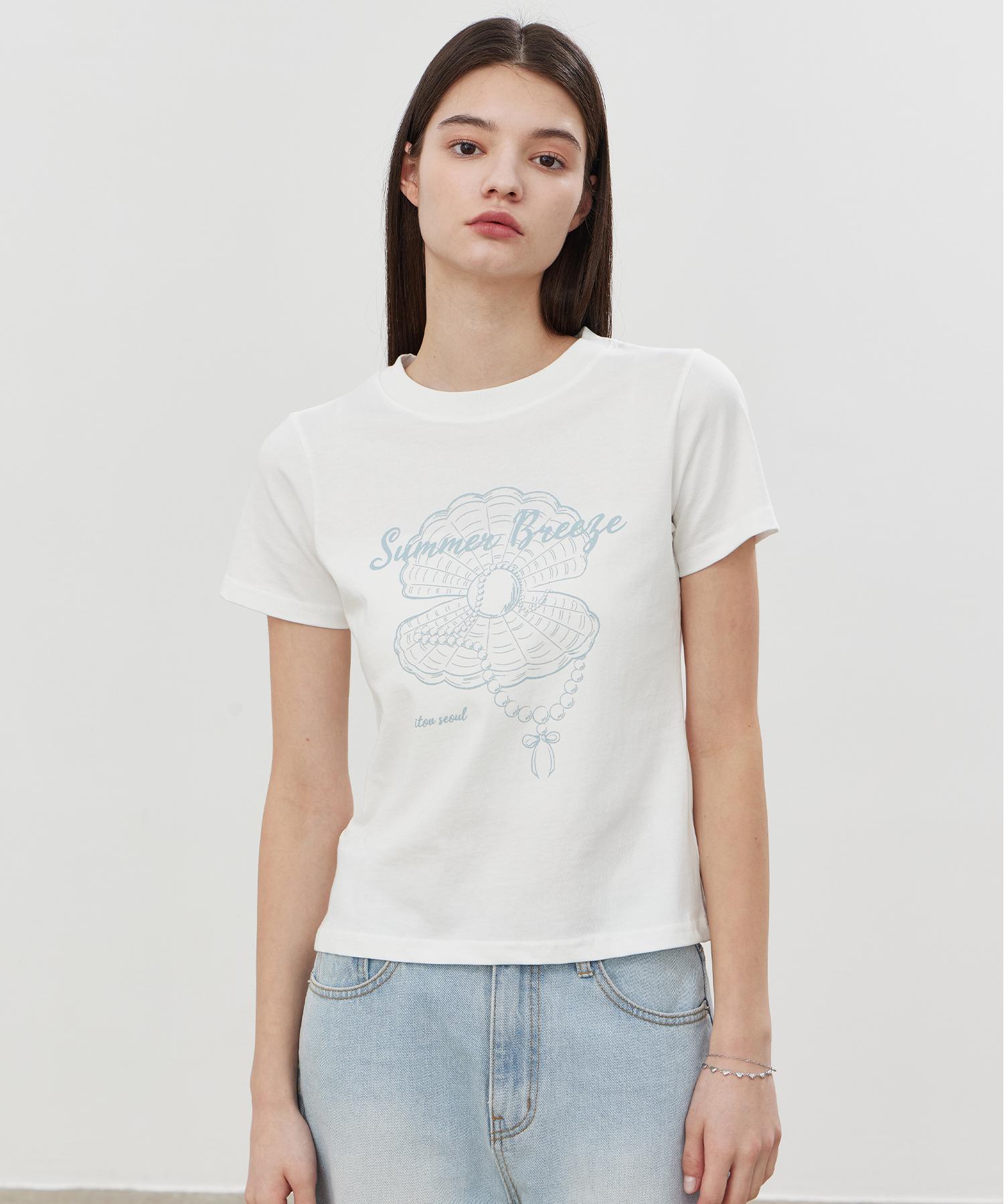 Itove Seoul Pearl Oystor T-Shirt Ver.2 Wh M