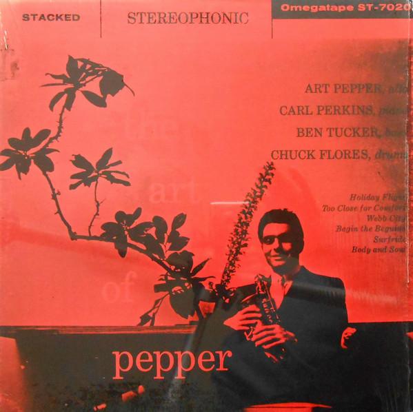 Виниловая пластинка ART PEPPER QUARTET The Art Of Pepper VSOP30 V.S.O.P. Пластинка 1968 года США Джаз Б/у