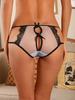 Lace Jacquard Mesh Briefs: Low Waist, Sheer Temptation Women's Panties