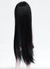 Linfairy 8-9 Inch 13 Size Doll Wig, Figure, BJD Long Wig (Black)
