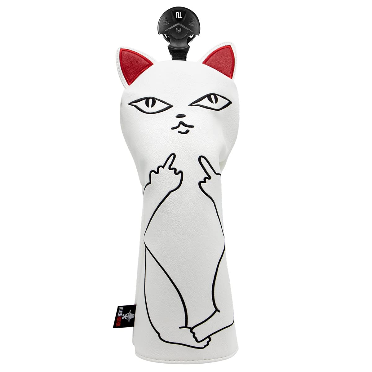 

Чехол для головки гольф-клуба Чехол для гольф-вуда Дизайн крутого кота Чехол для головки гольф-клуба Чехол для гольф-вуда Aliennana Милый кот Драйвер Фарвей Вуд Утилита (DR) (FW),