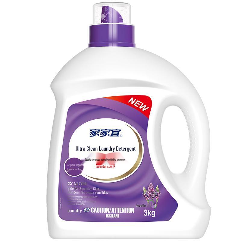

Jiajiayi Ультра-чистый стиральный порошок, Лаванда, 3 кг