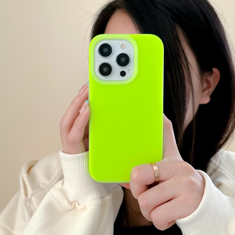 

For iPhone 15 Pro Max Jelly Liquid Silicone+PC Anti-drop Phone Case Protective Back Cover Green