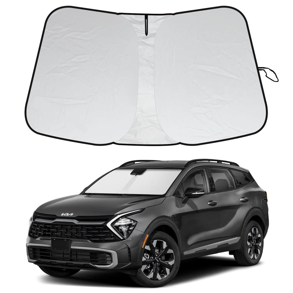 Windshield Sunshade for 2023 2024 2025 Kia Sportage NQ5 Sun Shade Blocks UV Rays Keep Your Car Cooler