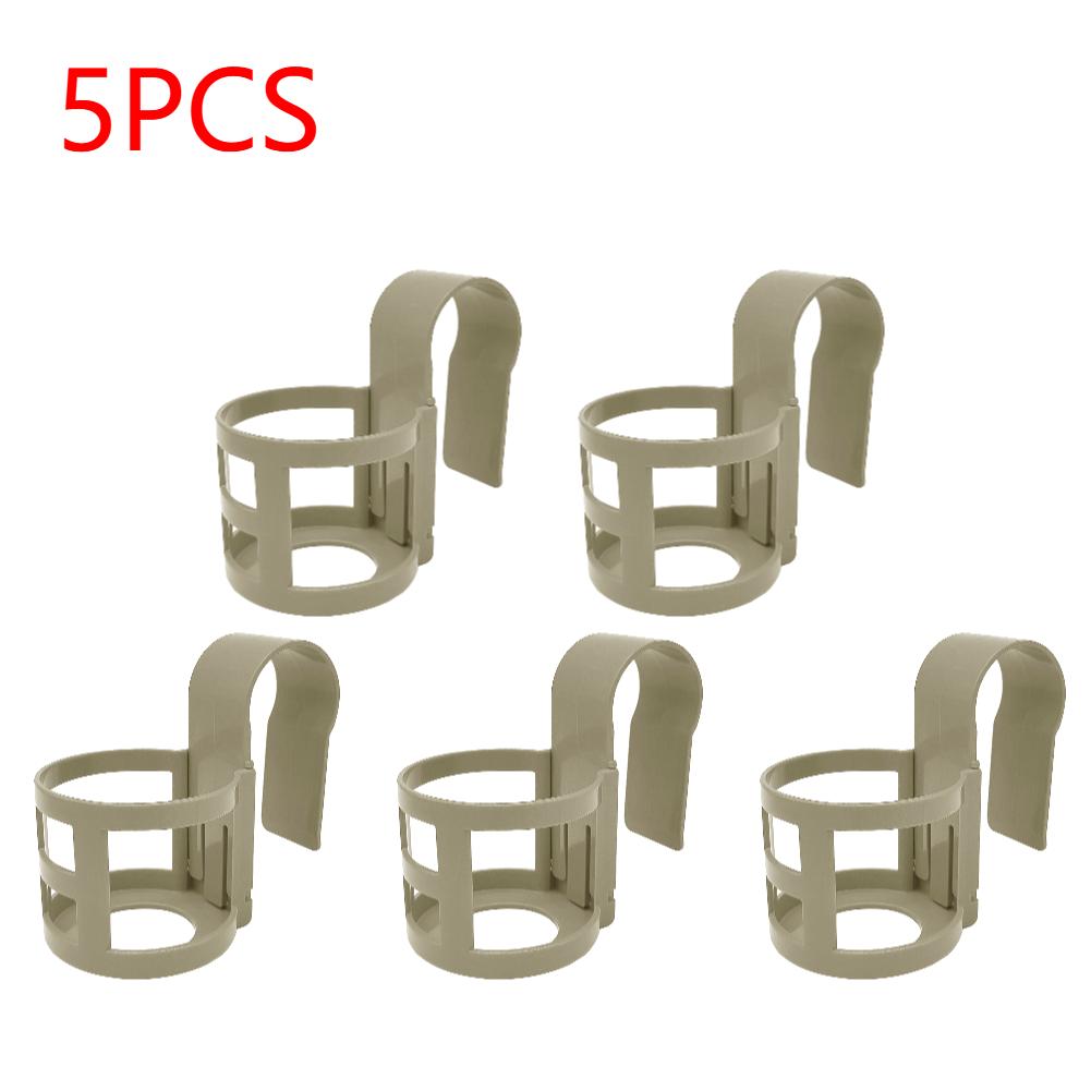 1-5Pcs Swimming Pool Side Water Cup Hanging Holder Reusable Storage Shelf Beverage Drinks Beer Rack Cup Holder for Swimming Pool