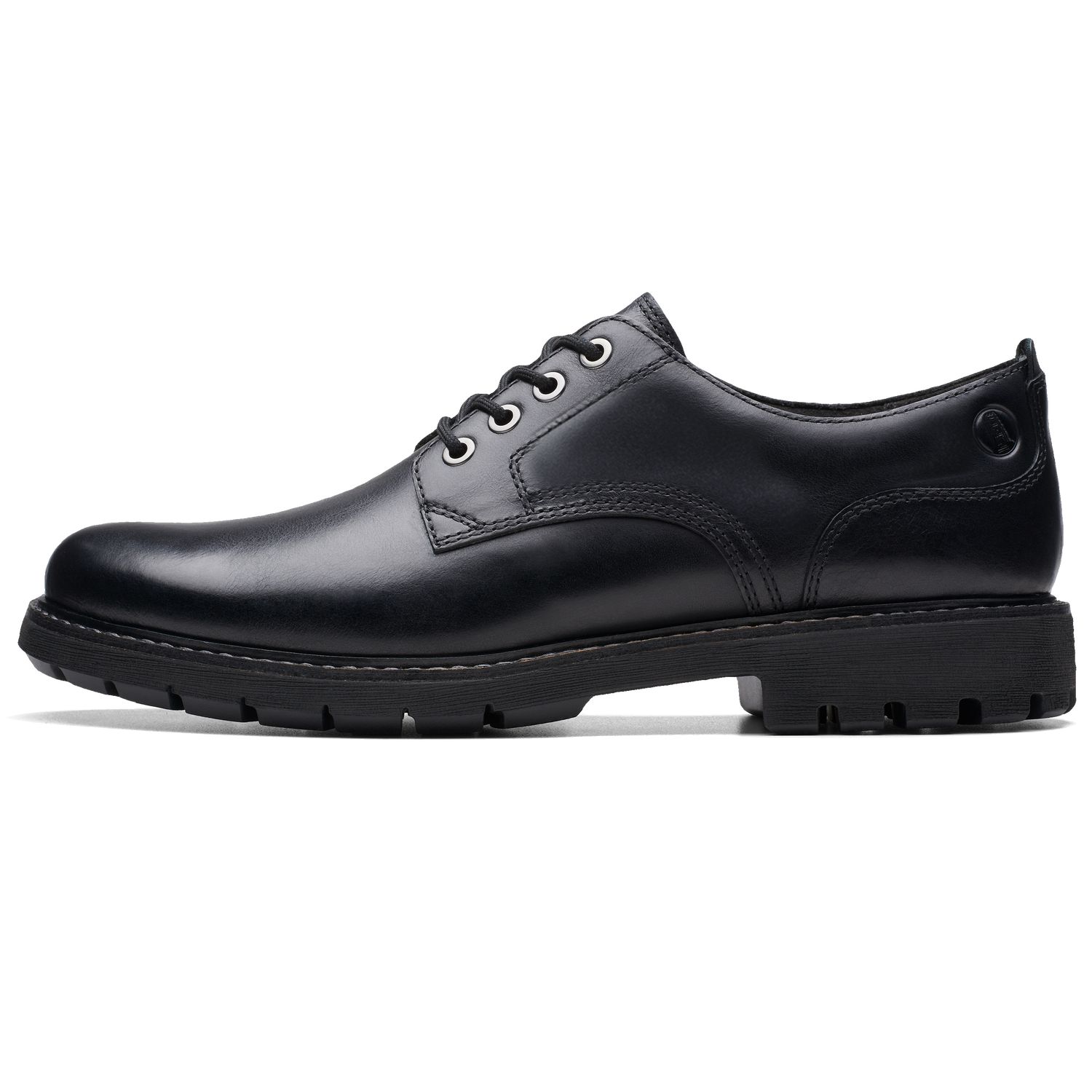 Clarks Leather Vintage Stylish Casual Shoes