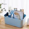 Stackable Desk Organizer Storage Box with Handle Large Capacity Multiple Compartments Pencil Holder Caddy Organizer