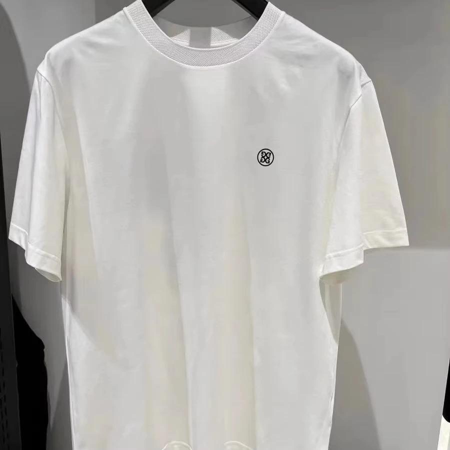 2025 Summer  A New Summer Trend Brand  Golf Printed Cotton Short-sleeved T-shirts for Men and Women