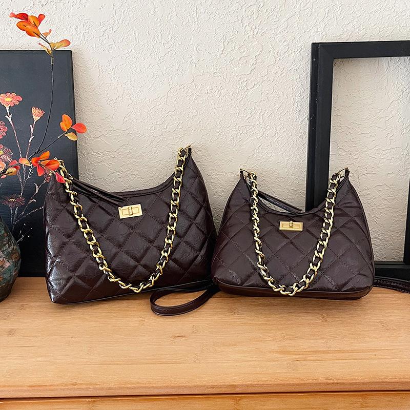 Fashion Casual Versatile Premium Sense Practical Commuter Simple Temperament Beauty Women's Shoulder Underarm Crossbody Bag