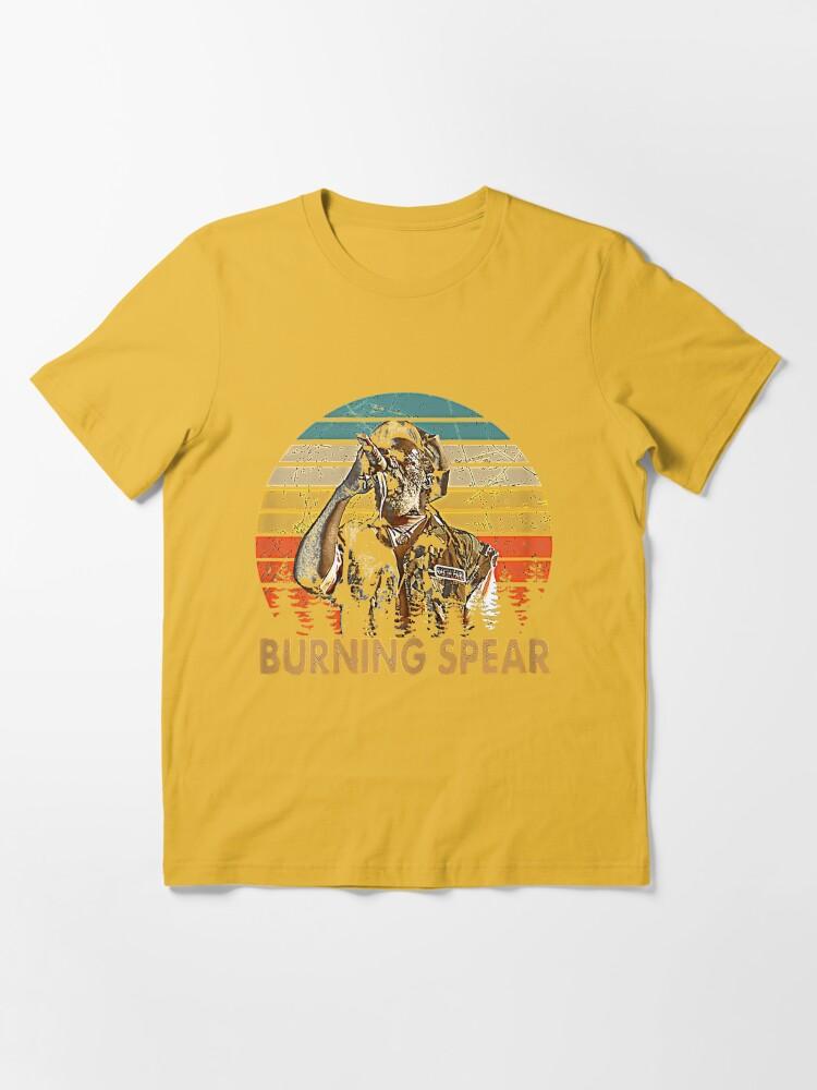 Burning Spear Burning Art Spear Music Jamaican Singers Essential T-Shirt