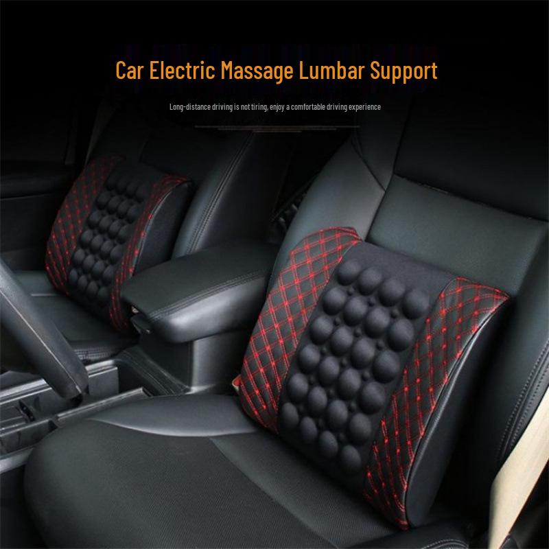 Universal Electric Lumbar Massage Cushion for Car and Office Seats