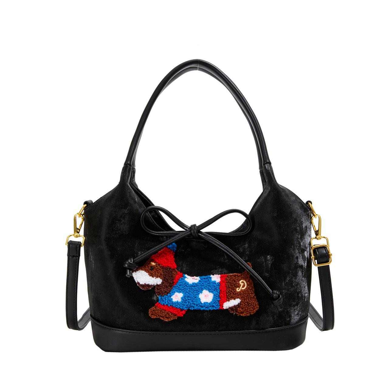 

Девичья сумка через плечо, сумка-мессенджер, новая сумка на плечо, большая вместимость, универсальная женская сумка чёрный