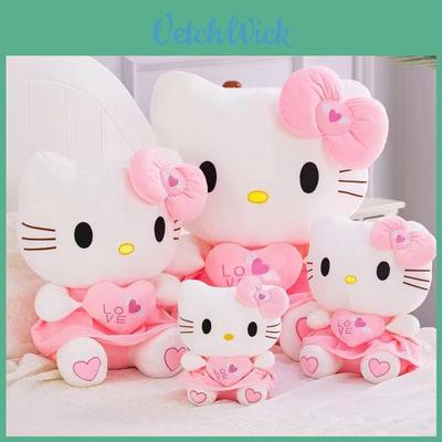 Hello Kitty Plush Toy With Soft Short Velvet For Kids Birthday Gift Special Characters Included