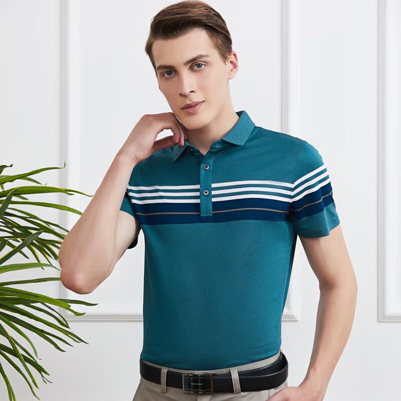 Мужская рубашка-поло YOUNG RIVER в стиле business casual 48