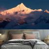 Sunset Peak Natural Landscape Tapestry Wall Hanging Bedroom Dormitory Room  Decoration Background Cloth Home