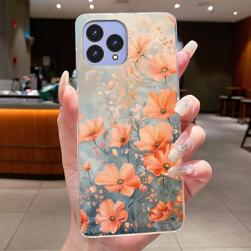 Handyhülle Für Cubot P80 Hülle Schmetterling Schleife Schutzhülle CubotP80 Schale Capa Transparent Weiches Silikon TPU Abdeckung Funda