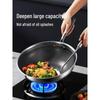 COOKER KING 32cm 304 Stainless Steel Non-stick Stir-fry Pan