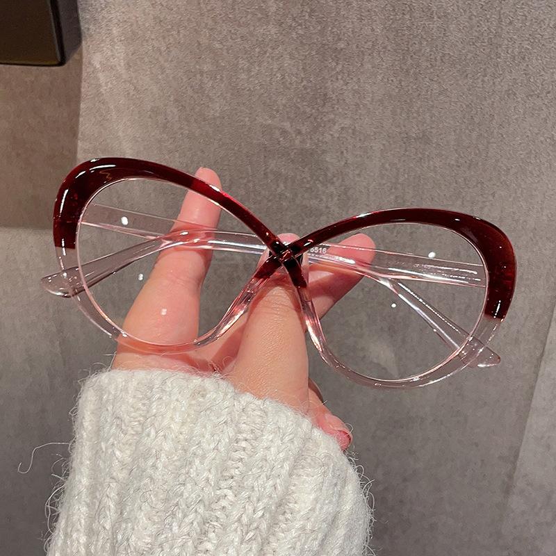 Infinity Oversized Frame Reading Glasses for Women Round Montage Style Eyeglasses Prescription Presbyopia Diopter +1.0 To +4.0