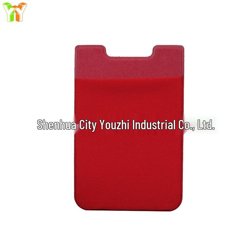 Back-Adhesive Card Holder for Phones – Compact, One-Piece Design for Credit & Bank Cards