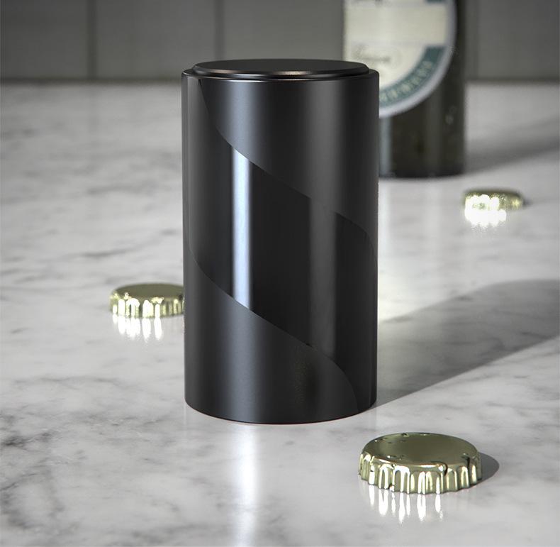 Kreativní magnetický automatický otvírák na láhve na pivo, nápoje a džus