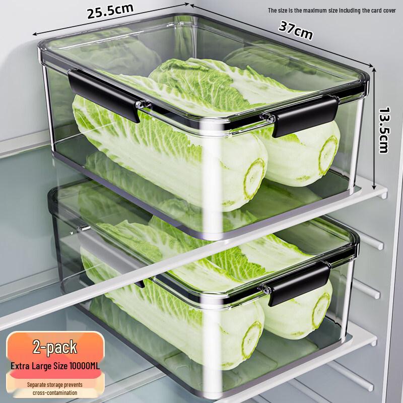 ZISIZ Food-Grade Refrigerator Storage Container