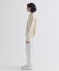 EZIO Natural Button Collar Knit_Ivory