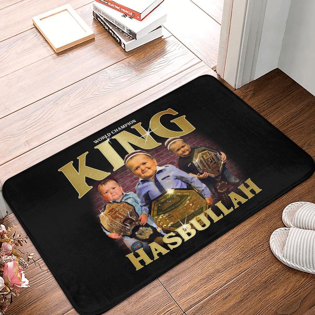 Hasbulla Hasbullah Smile Doormat Mat Anti-Slip  Bath Kitchen Garden Rug Carpet 40*60cm