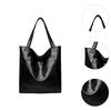 Women Shoulder Bag Fashion Purse Large Capacity PU Leather Satchel Top Handle Handbag for Beach Commuting Work Travel Ladies