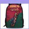 Cristiano Ronaldo Cr7 15in Oxford Backpack Large Capacity School Bag For Students Sports Travel Essentials