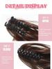 Synthetic Claw Clip Ponytail Extension 8-inch Short Curly Ponytail Hair Piece For Women's Daily Use