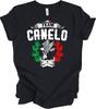 Unisex Shirt Cotton Oversize Large Size Team Canelo Mexico Flag Vintage Boxing Alvarez Fight Night Gift T-Shirt