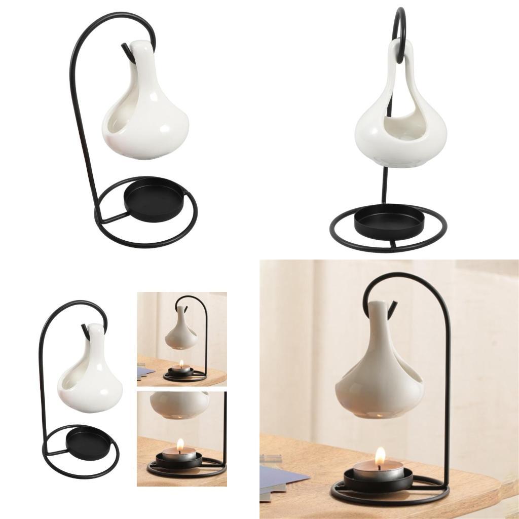 Ceramics Aromatherapist Oil Melt Burners Tealight Holder for Home Decors X3UC CN