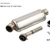 Compatible Exhaust Pipe for Yamaha R3, R6, R15, Kawasaki Ninja 250, 400, Duke 200, RC 390