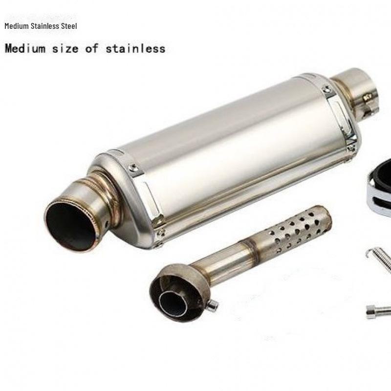 Compatible Exhaust Pipe for Yamaha R3, R6, R15, Kawasaki Ninja 250, 400, Duke 200, RC 390