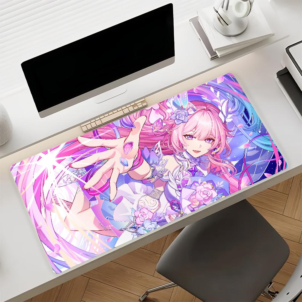 Game Honkai Star Rail Cyrene Mouse Pad Nonslip Rubber Gamer Balance Computer Mat Decoracion Deskmat Laptop Office Large
