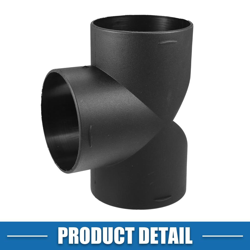 A ABSOPRO T Piece Duct Air Duct Connector Straight Air