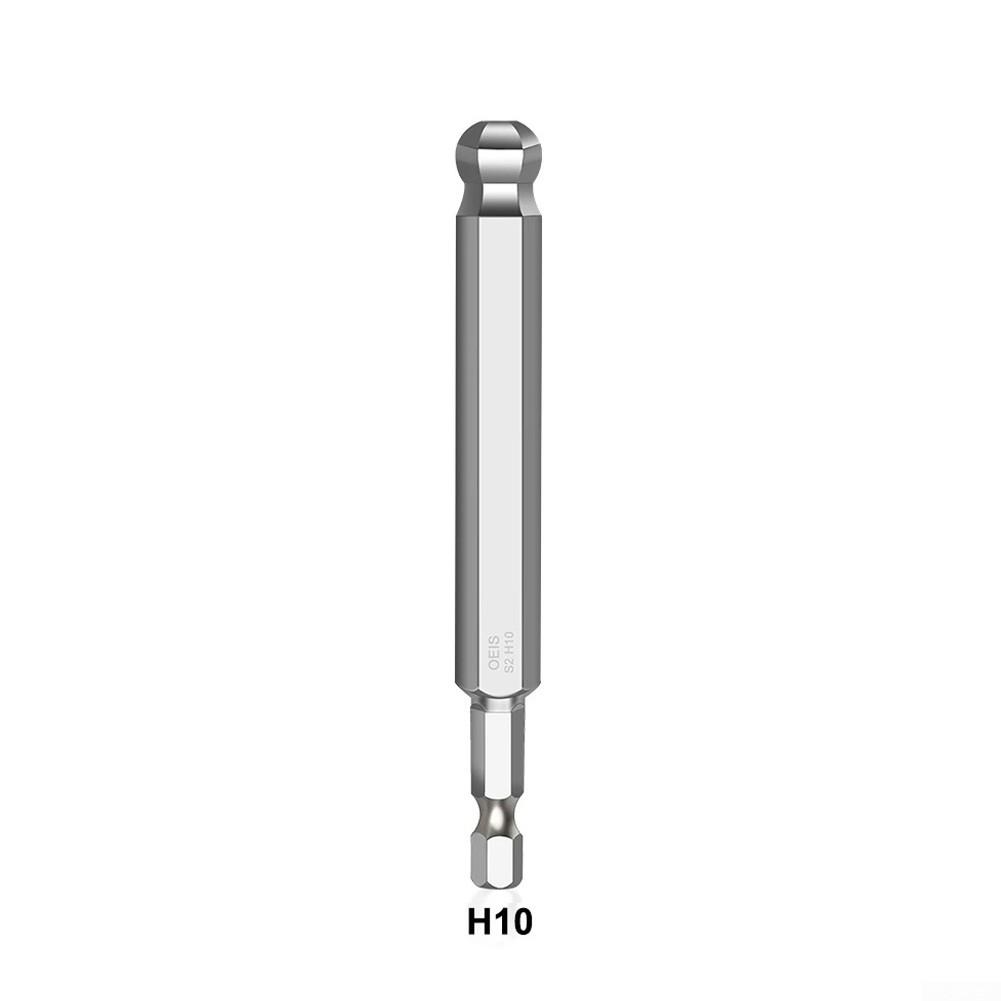 Ball End Screwdriver Bit Fine Workmanship Magnetic Metric Alloy Steel