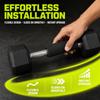 10pcs Rubber Handle Grip Covers Black Grip Tubes Portable Replacement Grips  Straight Handles