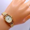 [USED] SEIKO ALBA Oval Gold Quartz Women's Watch 1192