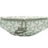 Nike Heritage Fabric Crossbody Bag, Fanny Pack Regular Unisex Mountain White & Horizon Green & Dark Mud Gray Casual FZ2523-121