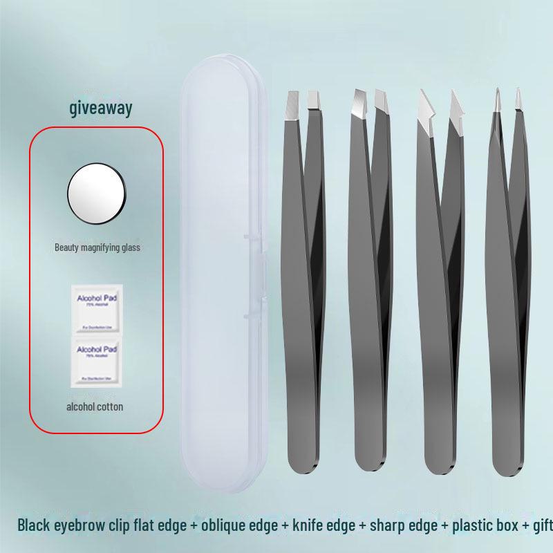 Stainless Steel Small Tweezers: Eyebrow and Beard Plucking Tool