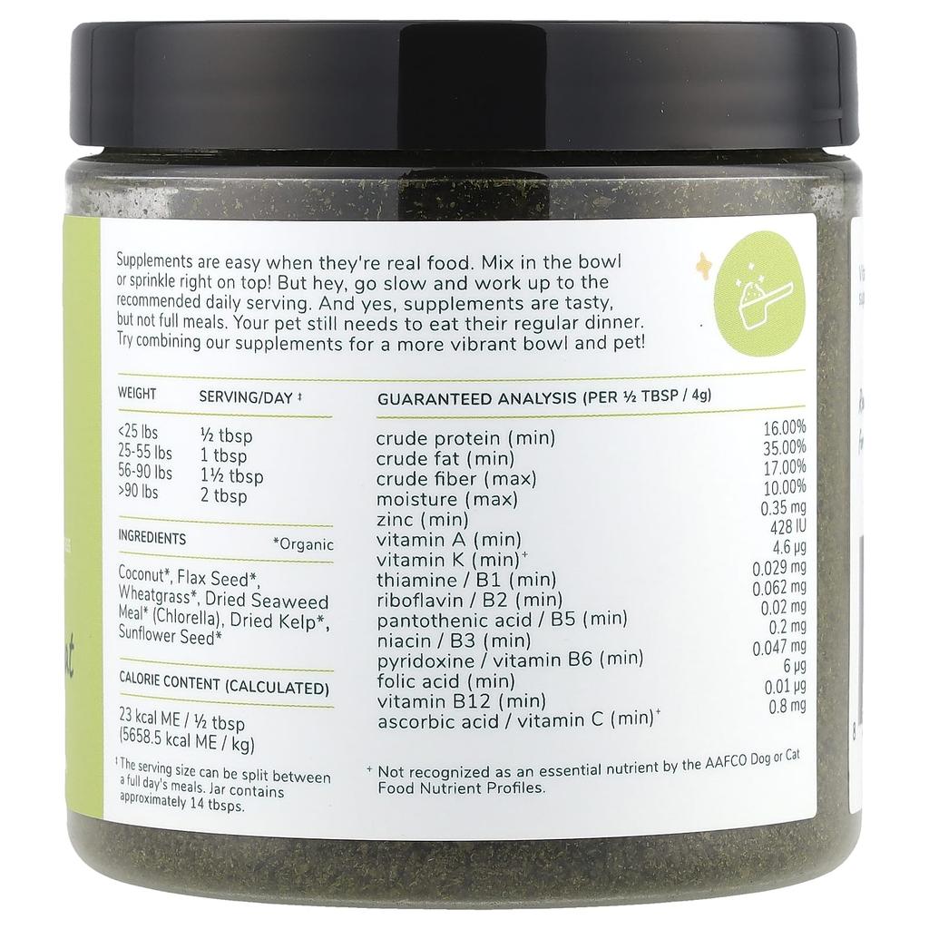 Kin+Kind, Healthy Skin and Coat, Multivitamin for Dogs and Cats, 113.4g(4Oz)