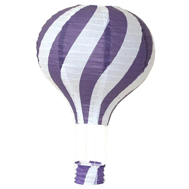 30cm Hot Air Balloon Park Amusement Park Shopping Mall Kindergarten Decoration Paper Lanterns Wedding Outdoor Folding Decoration